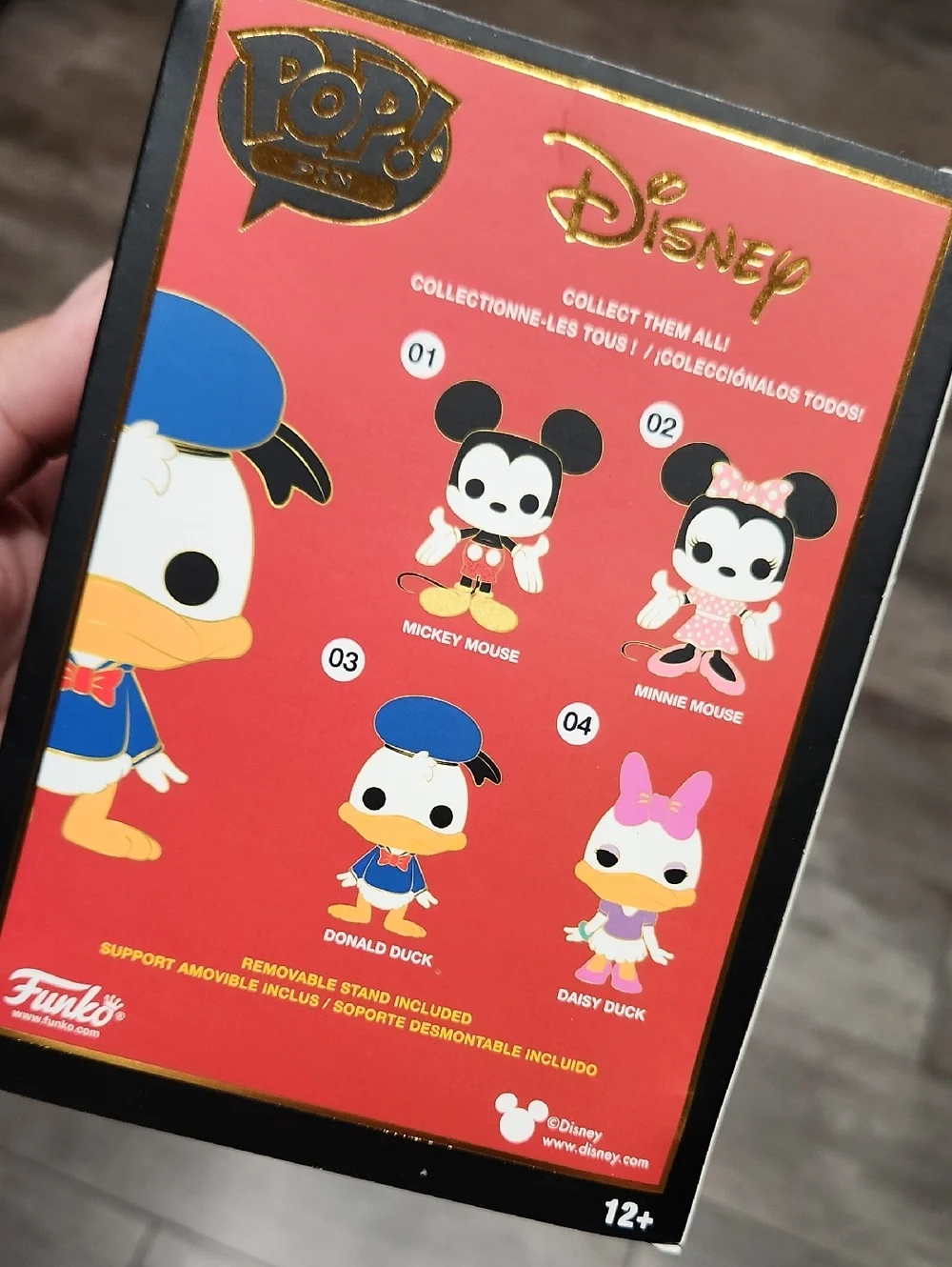 Disney Donald Duck POP! Enamel Pin - Picture 2 of 3